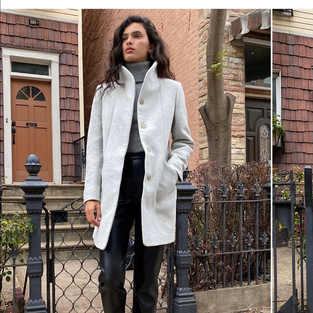 Aritzia Wilfred Cocoon Coat.